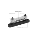 Block Bus Bar 6 Terminal Power Distribution Pair